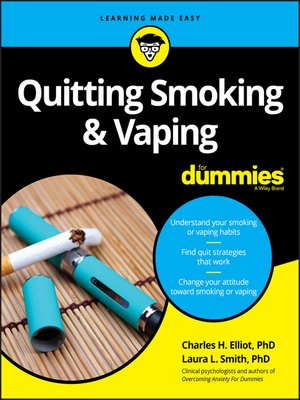 cover image of Quitting Smoking & Vaping For Dummies